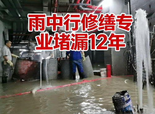 周口地下室防水堵漏案例